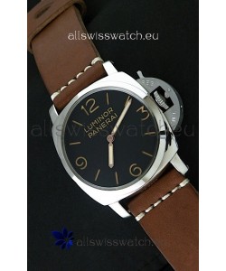 Panerai Luminor Swiss Watch - 47MM in Brown Strap