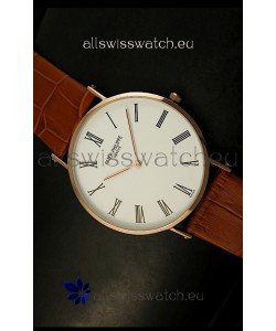 Patek Philippe Calatrava Ulta-Thin Japanese Replica Watch - 4MM Thick