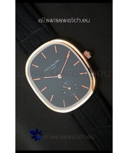 Patek Philippe Mens Golden Elipse Japanese Watch in Rose Gold