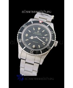 Rolex Submariner Vintage Swiss Replica Watch in Black Dial