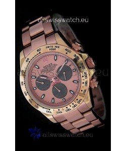 Rolex Daytona Cosmograph Swiss Replica Rose Gold Watch 