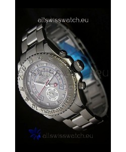 Rolex Yachtmaster II Swiss Replica Watch in Silver Dial