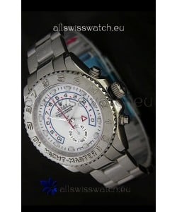 Rolex Yachtmaster II Swiss Replica Watch in White Dial