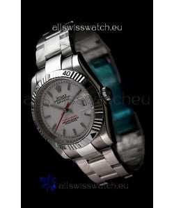 Rolex Datejust Turn O Graph Replica Watch in Black Dial
