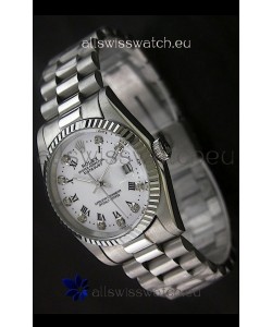 Rolex Datejust Oyster Perpetual Diamonds Japanese Watch