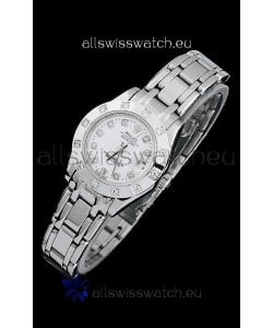 Rolex Datejust Ladies Japanese Replica Ladies Watch in Diamond Markers