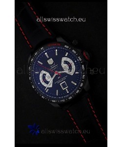 Tag Heuer Grand Carrera Two Tone Japanese Watch in black Dial