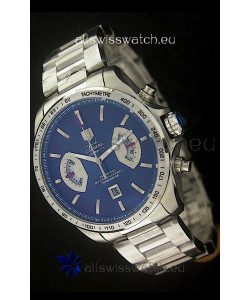 Tag Heuer Grand Carrera Calibre Japanese Watch in Black Dial