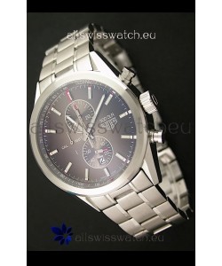 Tag Heuer Carrera Quartz Japanese Replica Watch in Brown Dial