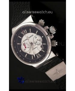 Ulysse Nardin No.239 Swiss Automatic Watch in Black&White Dial