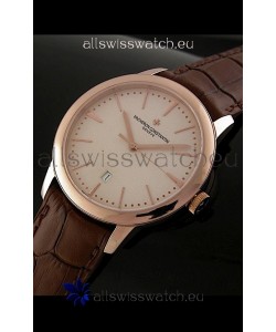 Vacheron Constantin Geneve Automatic Swiss Watch in Rose Gold