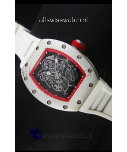 Richard Mille RM055 Bubba Watson Swiss Replica Watch in White