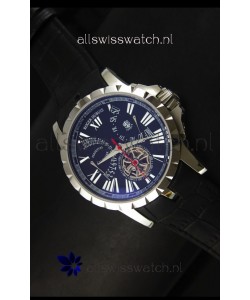 Roger Dubuis Excalibur Calendar Watch in Black Dial 