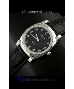Rolex Cellini Japanese Replica Watch in Diamond Hour Markers