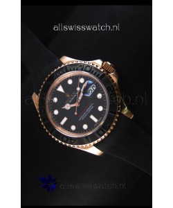 Rolex Yacht-Master 40 Oyster 40MM Watch in Everose Gold Swiss Watch 