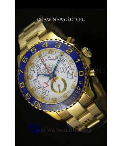 Rolex Yachtmaster II Yellow Gold - 1:1 Ultimate Replica (Working Stopwatch)