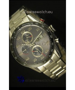 Tag Heuer Carrera Calibre 1887 Grey Dial Watch - 1:1 Mirror Replica 