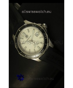 Tag Heuer Aquaracer Calibre 5 White Dial Swiss Watch - 1:1 Mirror Edition
