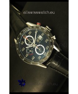 Tag Heuer Carrera Calibre 1887 Black Dial Watch - 1:1 Mirror Replica 