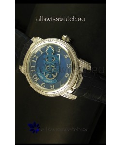 Ulysse Nardin Dual Escapement Japanese Watch in Blue & Black Dial