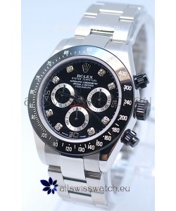 Rolex Project X Daytona Limited Edition Series II Cosmograph MonoBloc Cerachrom Swiss Watch in Diamond Markers