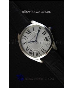 Cartier "Drive de Cartier" Mechanical Swiss Quartz Replica Watch 40MM