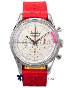 Breitling Top Time B01 Ford Thunderbird Leather Strap 1:1 Mirror Swiss Replica Watch 