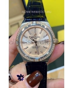 Breitling Chronomat Automatic 36MM 1:1 Mirror Swiss Replica Watch Steel Case