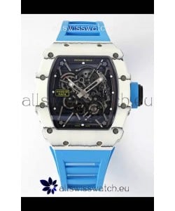 Richard Mille RM35-01 Rafael Nadal Carbon Fiber Casing with Genuine Tourbillon Super Clone Watch 