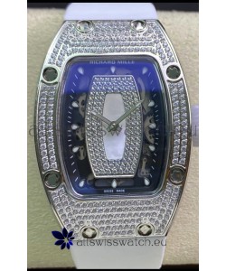 Richard Mille RM-07-01 Diamonds Dial and Casing Ladies 1:1 Swiss Replica Watch 