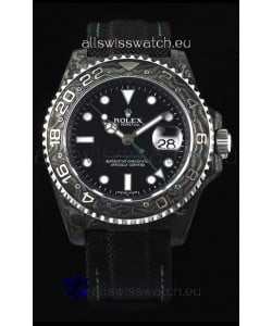 Rolex GMT Masters II DiW Edition Swiss Replica ETA 3285 Movement - Black Dial 