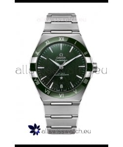 Omega Co-Axial Constellation Stainless Steel Green Dial 1:1 Mirror Replica 41MM