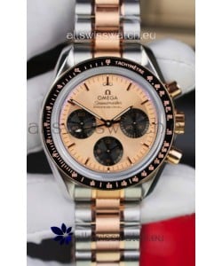 Omega Speedmaster Professional Moonwatch Two Tone Sedna Gold Swiss Replica Watch