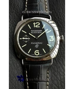 Panerai Super Clone Radiomir Black Seal PAM380 Swiss Replica Watch - 45MM Black Dial 