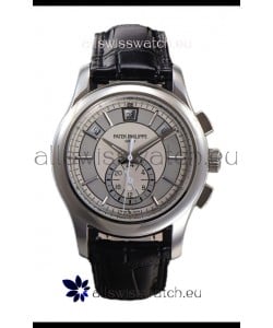 Patek Philippe 5205 Complications Moonphase White Dial 1:1 Mirror Swiss Replica Watch