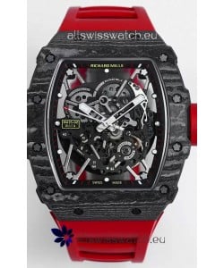 Richard Mille RM35-02 Rafael Nadal Carbon Fiber Casing with Genuine Tourbillon Super Clone Watch