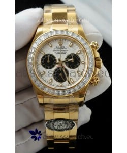 Rolex Daytona Super Clone 116519LN Meteorite Dial Cal.4131 Movement - Yellow Gold Casing