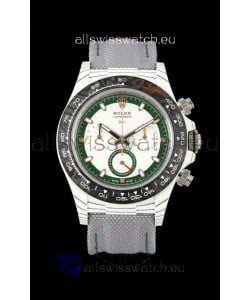 Rolex Daytona DiW Alpine Edition Watch - Forged Cabon Casing 1:1 Mirror Replica