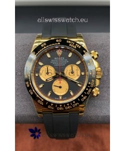 Rolex Daytona Super Clone M126518 Yellow Gold Grey Dial Original Cal.4131 Movement