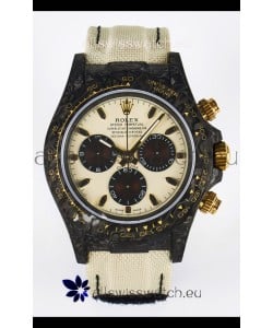 Rolex Daytona Super Clone DiW Desert Eagle Arabic Edition Watch - Forged Cabon Casing 1:1 Mirror Replica