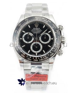 Rolex Cosmograph Daytona 126500 Black Dial Cal.4131 Movement - 904L Steel Watch