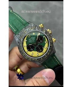 Rolex Cosmograph Daytona DiW Edition Carbon Fiber Watch - Cal.4130 Movement 