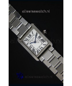 Cartier Tank Solo Swiss Quartz Watch in Steel Strap 28MM Wide 