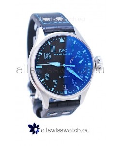 IWC Big Pilot Swiss Replica Watch in Dark Blue Dial