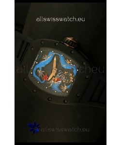 Richard Mille RM057 Tourbillon Jackie Chan Swiss Replica Watch in PVD Case