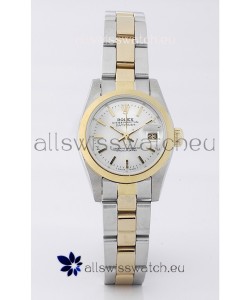 Rolex DateJust Two Tone Lady's Replica Watch