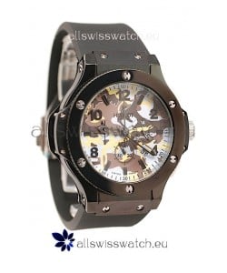 Hublot Big Bang Commando White Camouflage Japanese Watch