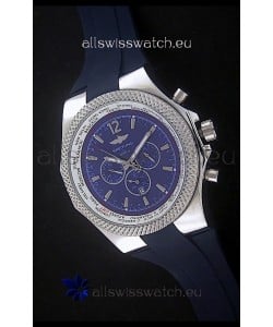 Breitling Bentley Chronograph Japanese Replica Watch in Blue Dial