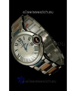 Ballon De Bleu Cartier Two tone Pink Gold Swiss Watch