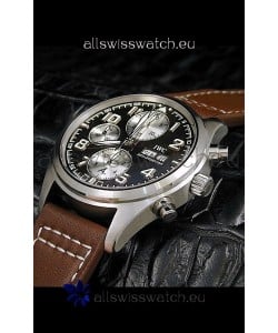 IWC Exupery Edition Swiss Replica Watch in Black Dial